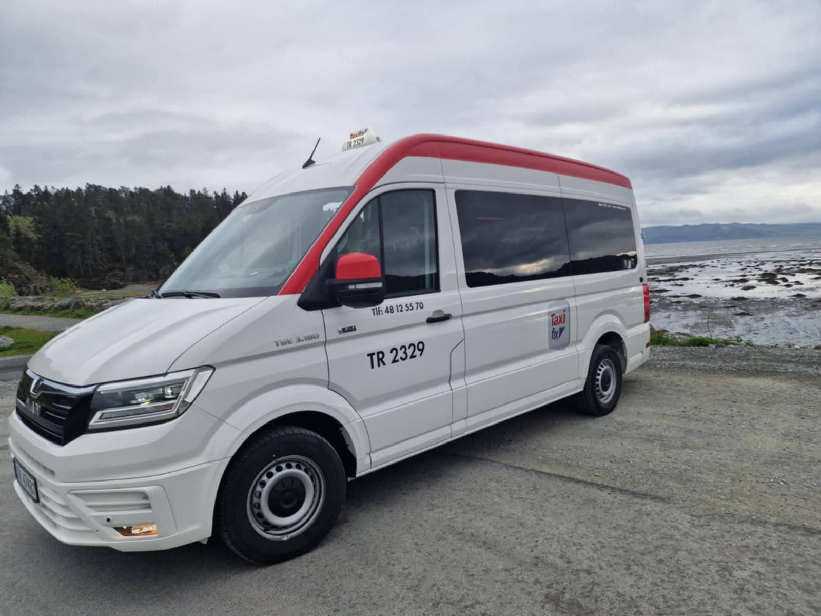 BilCom Taxi i Trondheim om kvelden